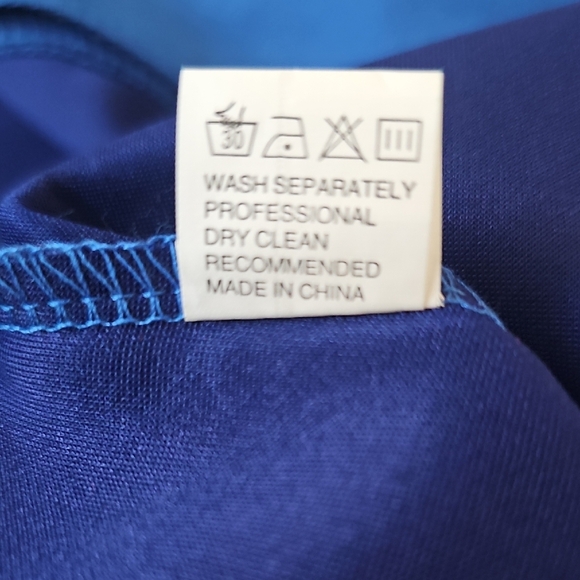 NEW FME Blue Decorative Button Women's Double Breasted Blazer Size XXL - Picture 12 of 12